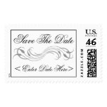 Save The Date Custom Date Wedding Postage Stamp