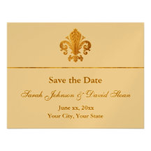 Save the Date Customizable Invitations
