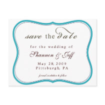Save The Date, Customizable postcards