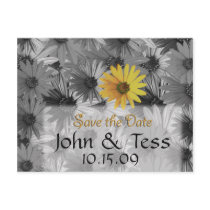 save the date daisy color splash postcards by partypassion save the date daisy color splash postcards