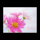 Save the Date Daisy Postcard
