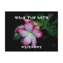 Save the Date- Desert Rose postcards by littlewingdesign Save the Date- Desert Rose postcards