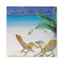 Save The Date Destination Las Vegas Wedding magnets