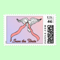 Save the Date Dove postage