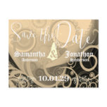 Save The Date Elegant Cala Lily Postcard