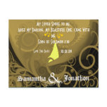 Save The Date Elegant Cala Lily Postcard