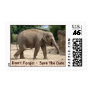 Save The Date - Elephants Never Forget Stamp