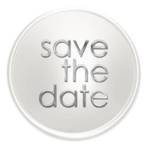 Save the Date Envelope Seal Sticker