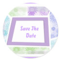 Save The Date ... Envelope Seals stickers
