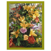 Save-the-Date/Fall Wedding Bouquet Custom Flyer