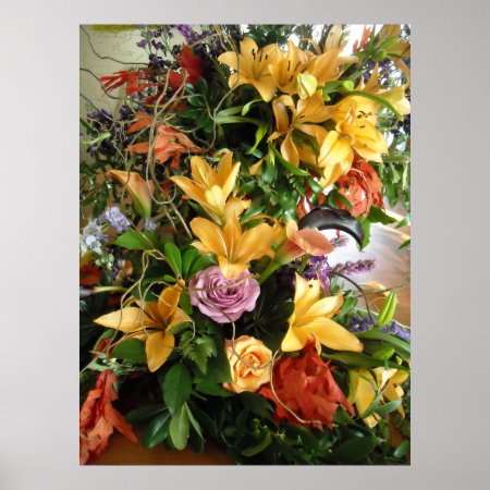 SavetheDate Fall Wedding Bouquet print