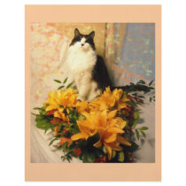 Save the Date/Fall Wedding Flowers Personalized Flyer
