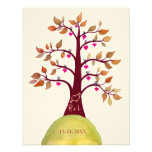 Save the Date Fall Wedding Tree Carving Invite