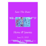 Save The Date Fancy Card business cards