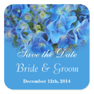 Save the date floral wedding stickers sticker