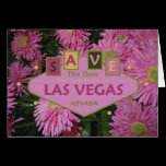 SAVE THE DATE For Fabulous Las Vegas Card cards