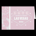 SAVE  The Date For Fabulous Las Vegas Card cards