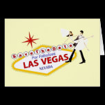 Save the Date For Las Vegas Card cards