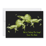 Save The Date: Frogs: Taking The Leap Personalized Invitation