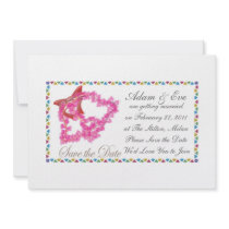 Save the Date Gem Invitation