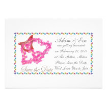 Save the Date Gem Invitation invitations