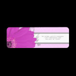 Save the Date Gerber Daisy Musical Notes and Heart