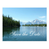 Save the date, Grand Teton National Park. Post Card