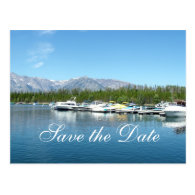 Save the date, Grand Teton National Park. Postcard