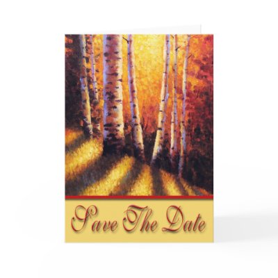 SAVE THE DATE GREETING CARD