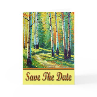 SAVE THE DATE GREETING CARDS