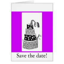 Save the date! greeting cards