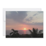 "Save the Date" Hawaiian Sunset Wedding Invitation