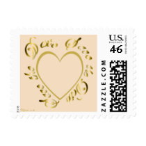 Save the Date Heart postage by allnightstudio Save the Date Heart postage