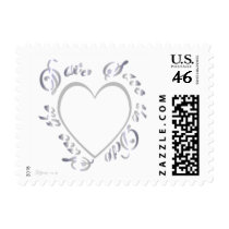 Save the Date Heart postage by allnightstudio Save the Date Heart postage