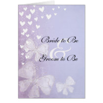 save the date hearts and butterflies cards