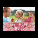 Save The Date - Hearts and Swirls