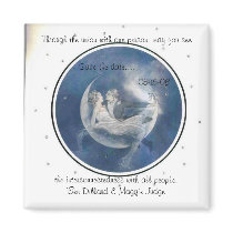 save the date in the stars magnets