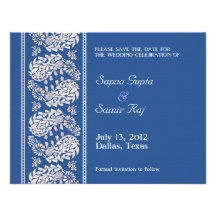 Save The Date Indian/Jewish Announcement