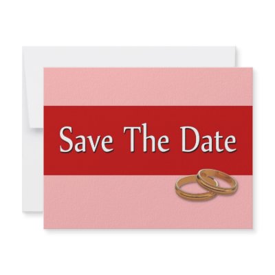 Save The Date Custom Invite