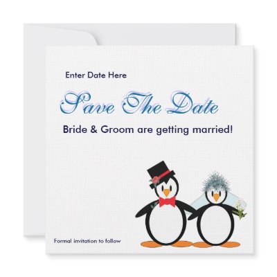 Save the Date Announcements