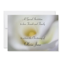 Save the Date, Invitation Announcement ~ White Cal