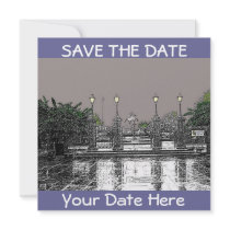 SAVE THE DATE-Jackson Square New Orleans invitations