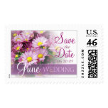 Save the Date - June Wedding Postage Stamp