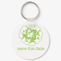Save The Date Keychain