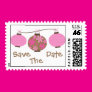 Save the Date Lanterns Postage Stamps Save the Date Lanterns Postage Stamps