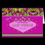 Save The DATE Las Vegas Card cards