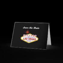 Save the Date Las Vegas Event Card