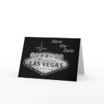 Save the Date Las Vegas Invitations Greeting Card