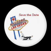 Save the Date Las Vegas Magnet magnets