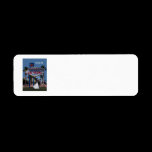 Save the Date Las Vegas Wedding Label labels